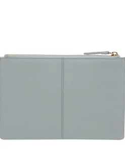 Osterly' Cashmere Blue Leather Pouch