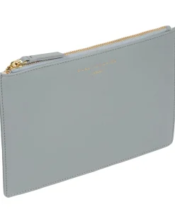 Osterly' Cashmere Blue Leather Pouch
