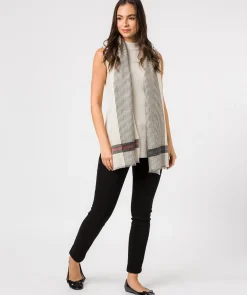 Pixel' Cashmere & Merino Wool Pashmina