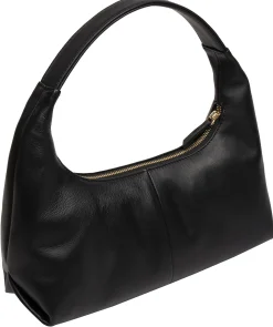 Reese' Black Nappa Leather Grab Bag