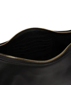Reese' Black Nappa Leather Grab Bag