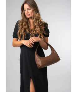 Reese' Chestnut Nappa Leather Grab Bag