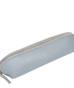 Reeves' Cashmere Blue Leather Make-Up Brush Bag