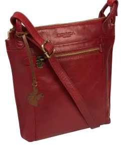 Rego' Chilli Pepper Leather Cross Body Bag