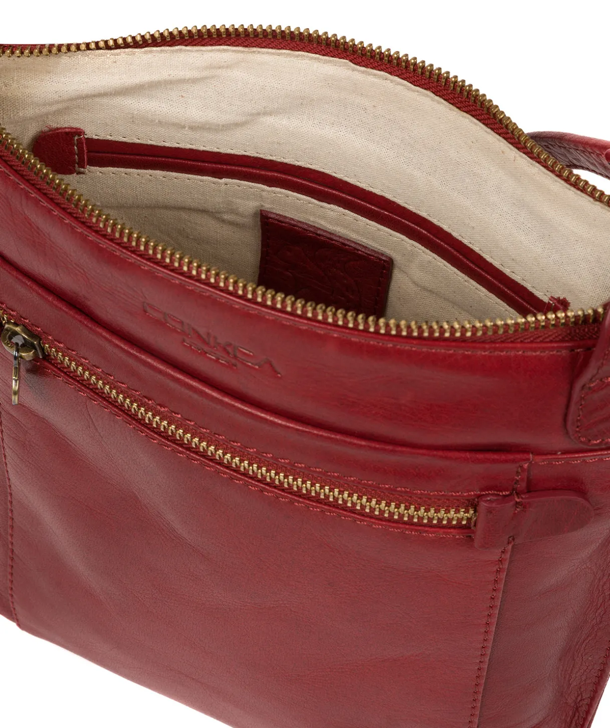 Rego' Chilli Pepper Leather Cross Body Bag