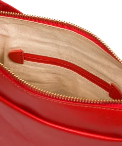 Rego' Orangeade Leather Cross Body Bag