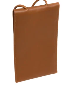 Rina' Oak Nappa Leather Cross Body Phone Bag