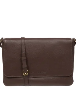 Ruby' Hot Fudge Nappa Leather Cross Body Bag