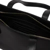 Samantha' Black Leather Evening & Clutch Bag