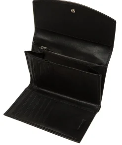 Sarah' Black Leather Purse