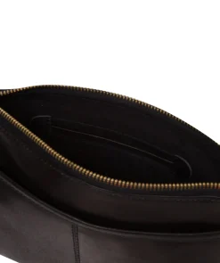 Sonnet' Black Leather Cross Body Bag