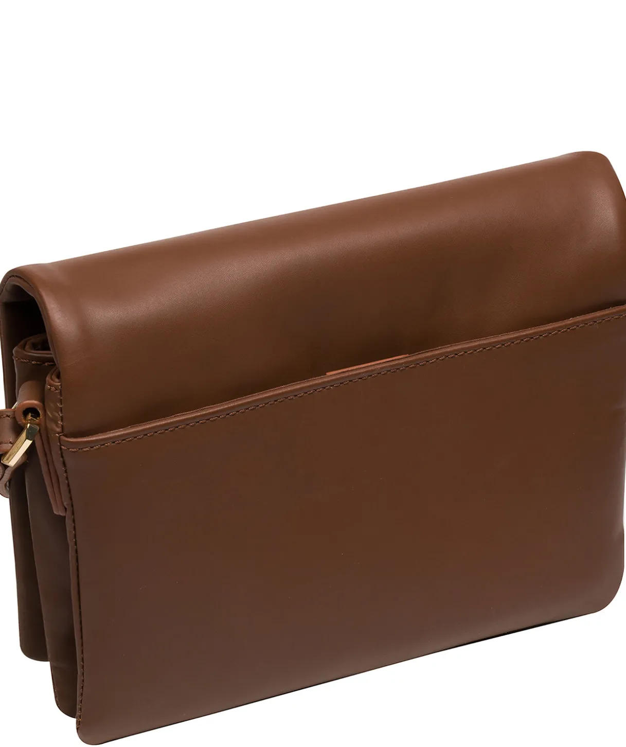 Tammy' Chestnut Leather Cross Body Bag