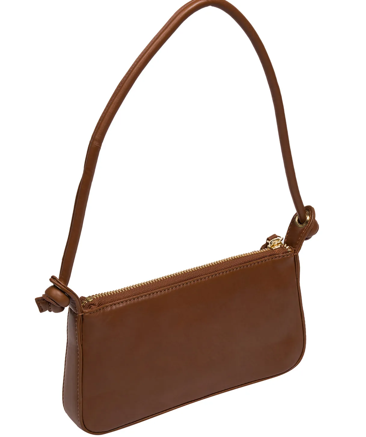 Taylor' Chestnut Nappa Leather Evening Phone Bag