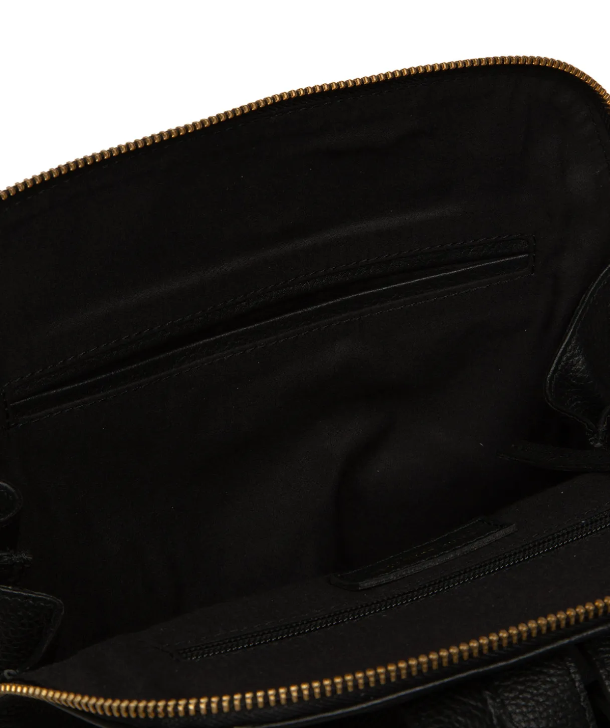 Theodora' Black Leather Backpack