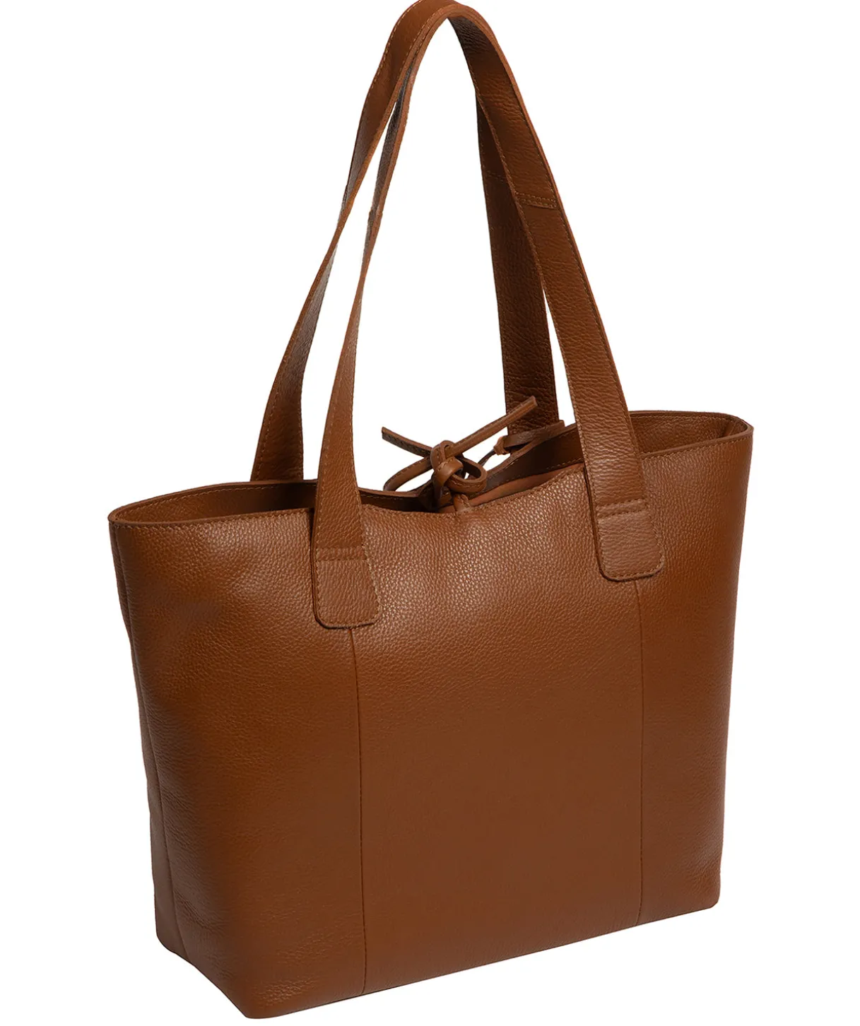 Windsor' Tan Leather Tote Bag